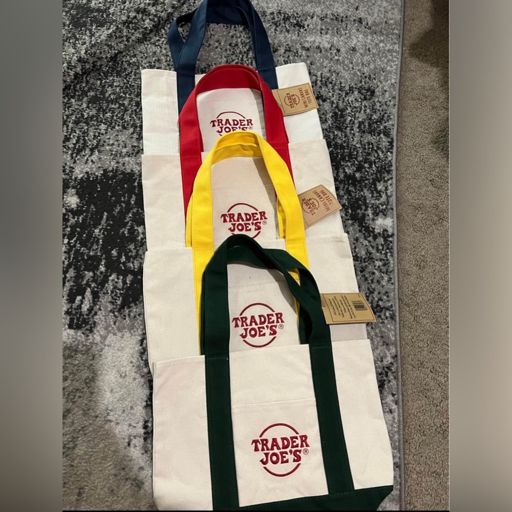 Trader Joe’s mini tote bags
